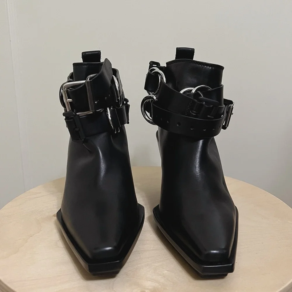 Ann Demeulemeester Buckle Boots - Picture 2 of 5